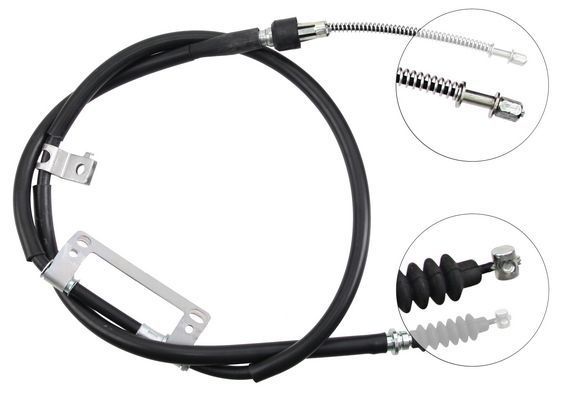 Tirette à câble, frein de stationnement | F.BECKER_LINE