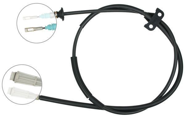 Tirette à câble, frein de stationnement | F.BECKER_LINE