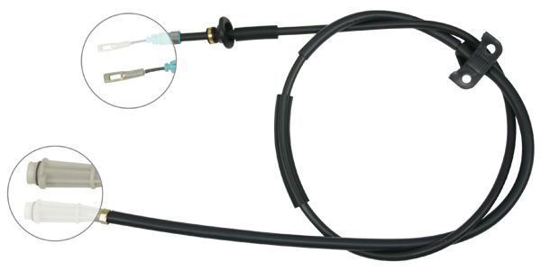 Tirette à câble, frein de stationnement | F.BECKER_LINE