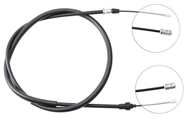 Tirette à câble, frein de stationnement | F.BECKER_LINE