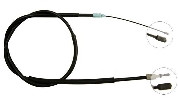 Tirette à câble, frein de stationnement | F.BECKER_LINE