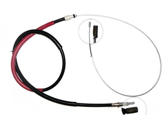 Tirette à câble, frein de stationnement | F.BECKER_LINE