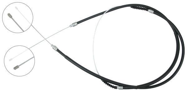 Tirette à câble, frein de stationnement | F.BECKER_LINE