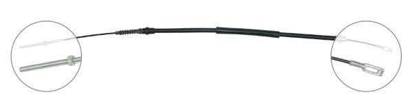 Tirette à câble, frein de stationnement | F.BECKER_LINE