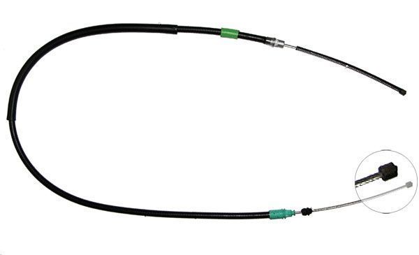 Tirette à câble, frein de stationnement | F.BECKER_LINE