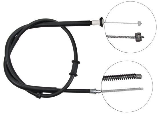 Tirette à câble, frein de stationnement | F.BECKER_LINE