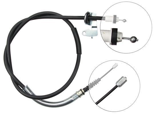 Tirette à câble, frein de stationnement | F.BECKER_LINE