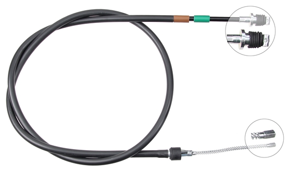 Tirette à câble, frein de stationnement | F.BECKER_LINE