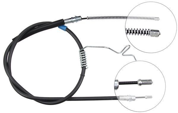 Tirette à câble, frein de stationnement | F.BECKER_LINE