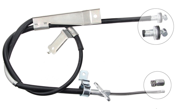 Tirette à câble, frein de stationnement | F.BECKER_LINE