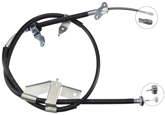 Tirette à câble, frein de stationnement | F.BECKER_LINE