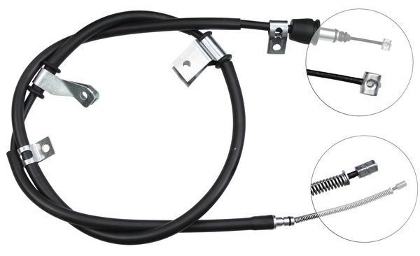 Tirette à câble, frein de stationnement | F.BECKER_LINE