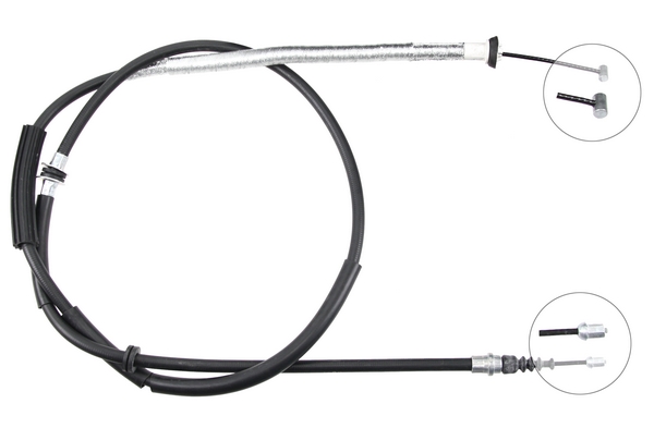 Tirette à câble, frein de stationnement | F.BECKER_LINE