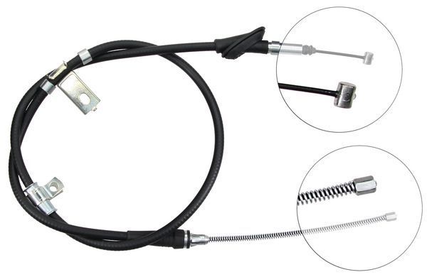 Tirette à câble, frein de stationnement | F.BECKER_LINE