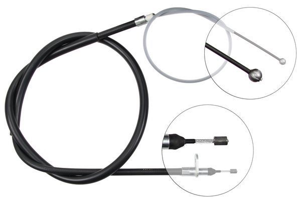 Tirette à câble, frein de stationnement | F.BECKER_LINE