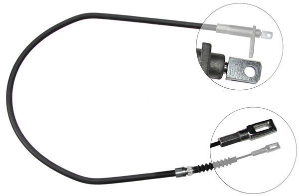 Tirette à câble, frein de stationnement | F.BECKER_LINE