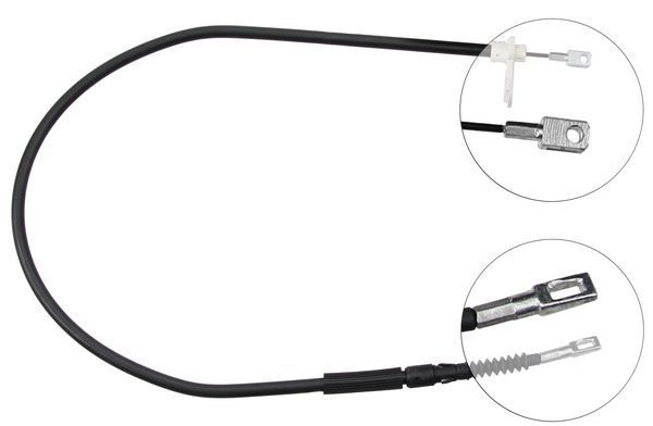 Tirette à câble, frein de stationnement | F.BECKER_LINE