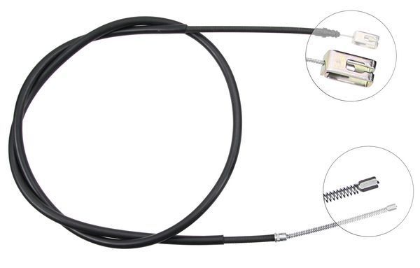 Tirette à câble, frein de stationnement | F.BECKER_LINE