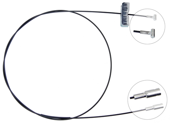 Tirette à câble, frein de stationnement | F.BECKER_LINE