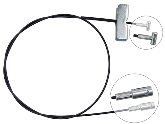 Tirette à câble, frein de stationnement | F.BECKER_LINE