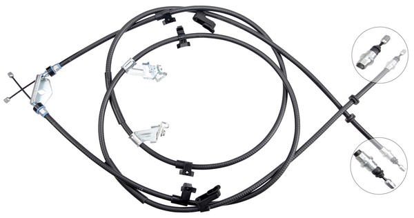 Tirette à câble, frein de stationnement | F.BECKER_LINE