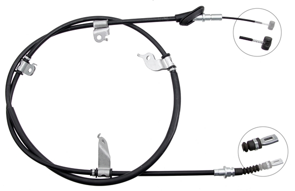 Tirette à câble, frein de stationnement | F.BECKER_LINE