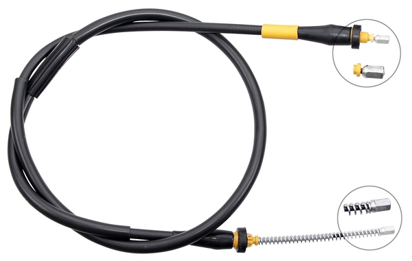 Tirette à câble, frein de stationnement | F.BECKER_LINE