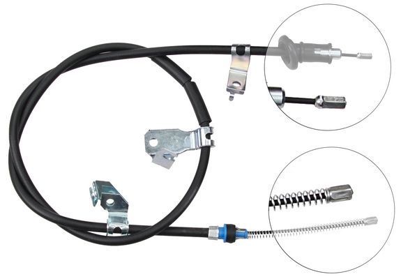 Tirette à câble, frein de stationnement | F.BECKER_LINE