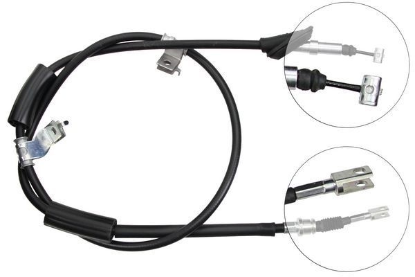 Tirette à câble, frein de stationnement | F.BECKER_LINE