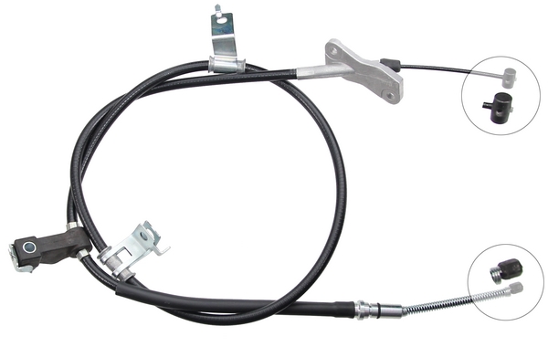 Tirette à câble, frein de stationnement | F.BECKER_LINE