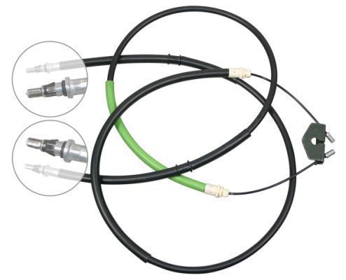 Tirette à câble, frein de stationnement | F.BECKER_LINE