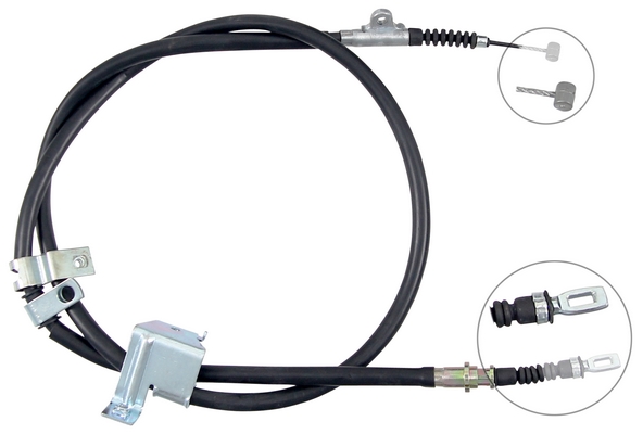 Tirette à câble, frein de stationnement | F.BECKER_LINE