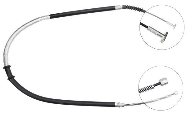 Tirette à câble, frein de stationnement | F.BECKER_LINE