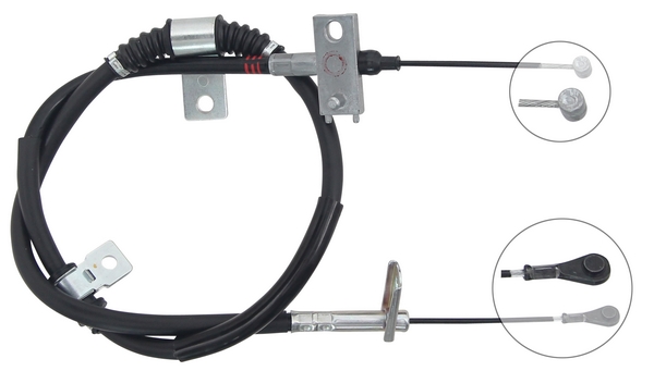 Tirette à câble, frein de stationnement | F.BECKER_LINE