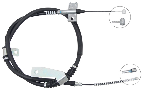 Tirette à câble, frein de stationnement | F.BECKER_LINE