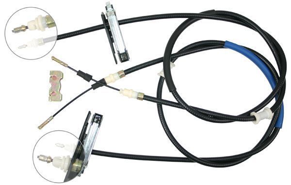 Tirette à câble, frein de stationnement | F.BECKER_LINE