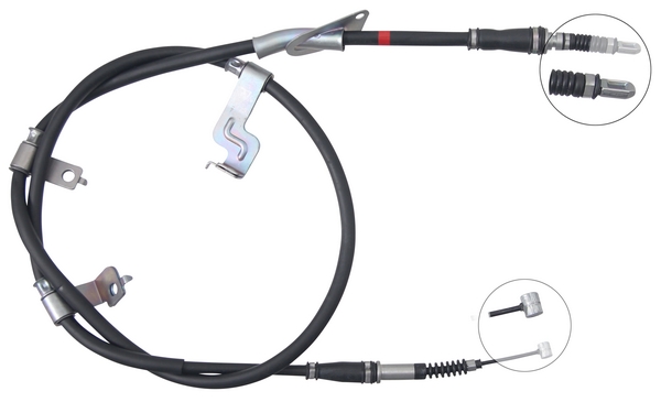 Tirette à câble, frein de stationnement | F.BECKER_LINE