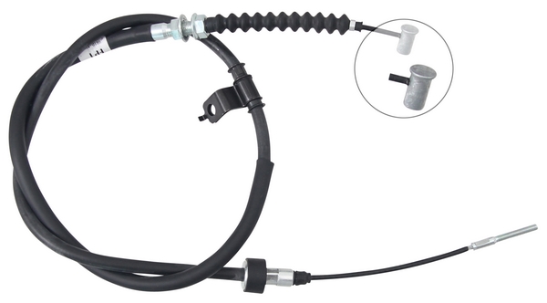 Tirette à câble, frein de stationnement | F.BECKER_LINE