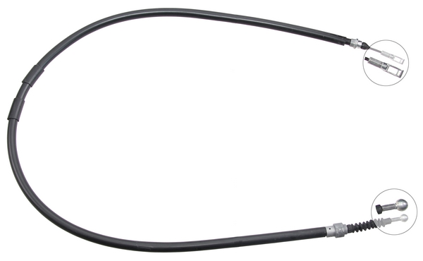 Tirette à câble, frein de stationnement | F.BECKER_LINE