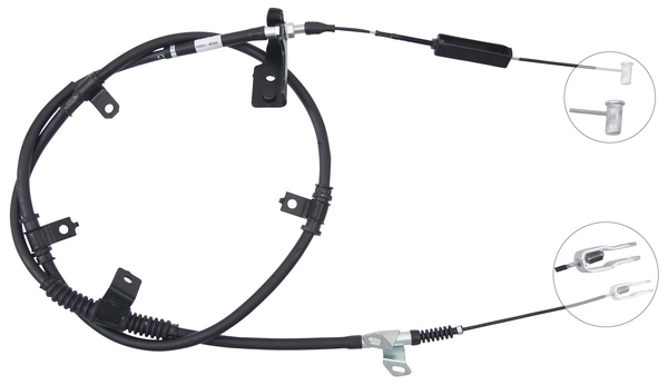 Tirette à câble, frein de stationnement | F.BECKER_LINE