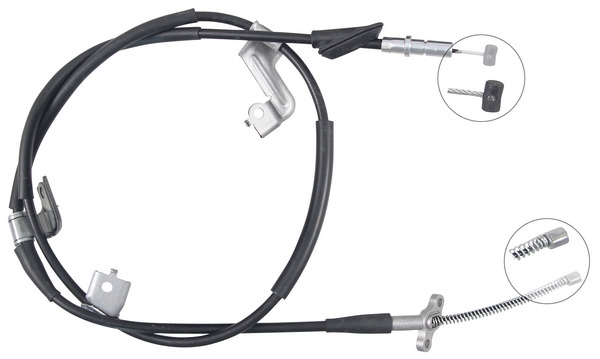 Tirette à câble, frein de stationnement | F.BECKER_LINE