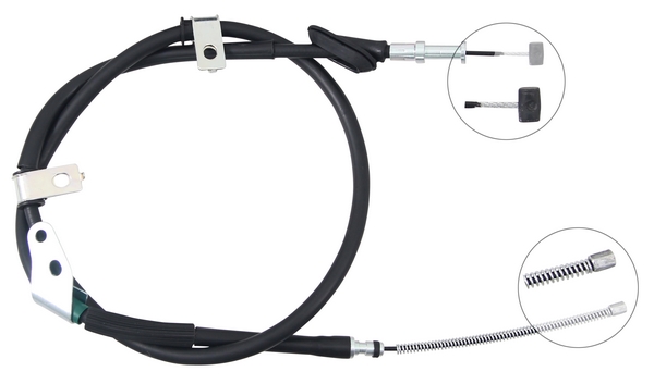 Tirette à câble, frein de stationnement | F.BECKER_LINE