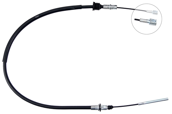 Tirette à câble, frein de stationnement | F.BECKER_LINE