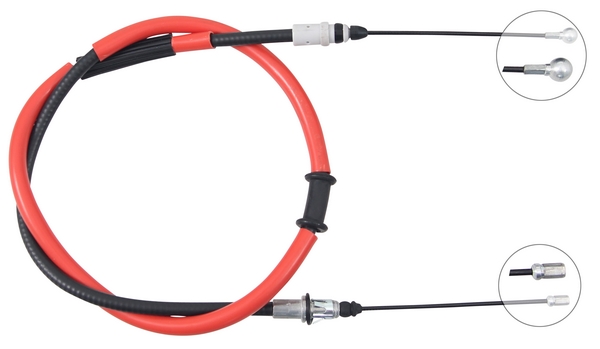 Tirette à câble, frein de stationnement | F.BECKER_LINE