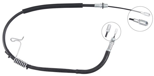 Tirette à câble, frein de stationnement | F.BECKER_LINE