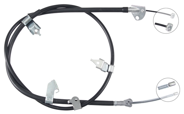 Tirette à câble, frein de stationnement | F.BECKER_LINE