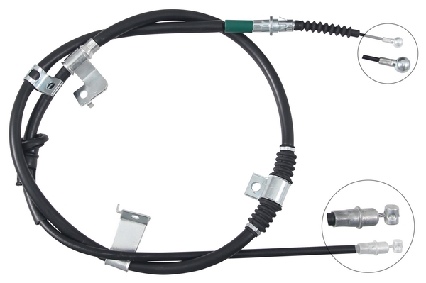 Tirette à câble, frein de stationnement | F.BECKER_LINE