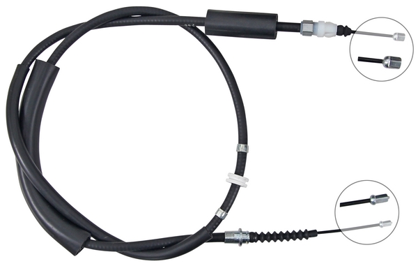 Tirette à câble, frein de stationnement | F.BECKER_LINE