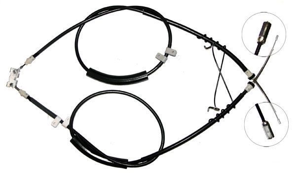 Tirette à câble, frein de stationnement | F.BECKER_LINE