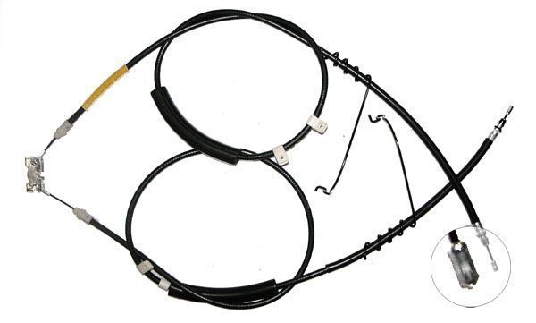 Tirette à câble, frein de stationnement | F.BECKER_LINE